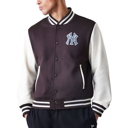 New Era Bomber Collegejacka - New York Yankees brun