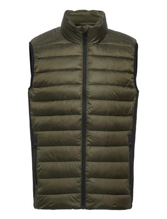 Recycled Side Logo Vest Vest Grøn Calvin Klein