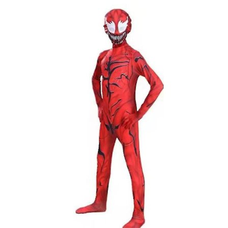 Venom Carnage Jumpsuit Kostume til Børn Drenge Fancy