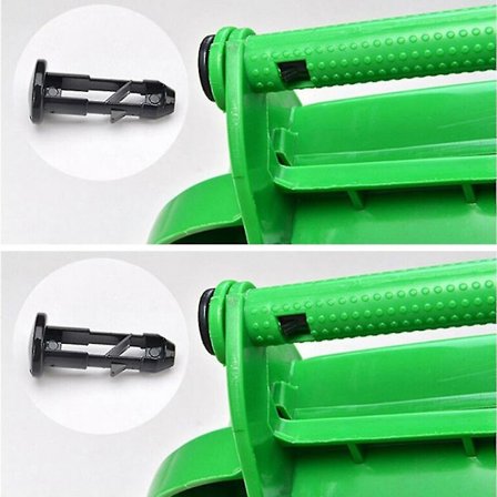 Wheelie Bin Vahva Muovinen Tulppa Kansi Tapit Linkki Kannet Sarana Kiinnitys (FMY)