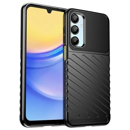 Silikonikotelo Samsung Galaxy A56/A36 - Svart