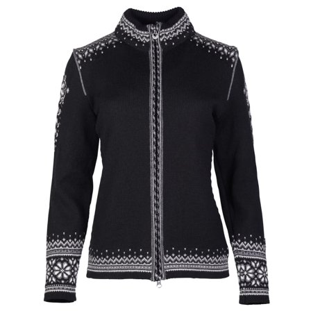 Dale of Norway 140th Anniversary Women's Jacket Women long-sleeved sweaters Black XS