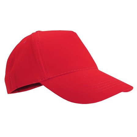 SOLS Barn Unisex Sunny Baseball Cap ONE Röd