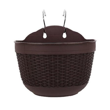 Hängande Planter, Planterkorgar, Väggmonterade Växtställ Utomhus Trädgårdsdekorationer