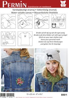 Vattenlöslig stramaljväv