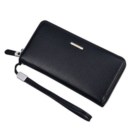 Lång plånbok för damer i läder i koreansk stil - High End