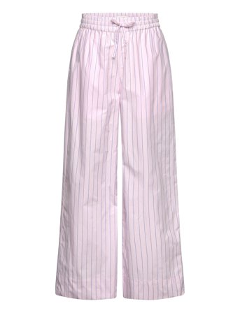 Mads Nørgaard Crisp Poplin Pipa Pants - Pink - 104
