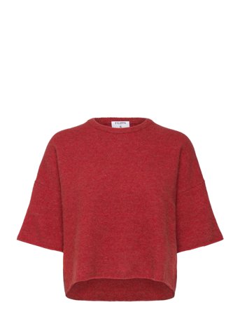 Filippa K Wool Yak Tee - Red - S