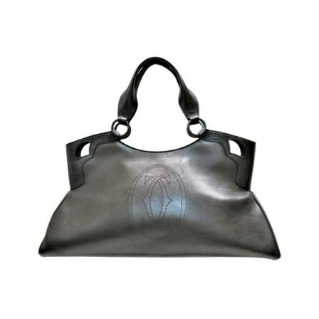 Cartier Vintage HandTass , Zwart , Dames , Maat: ONE Size Vintage Tassen