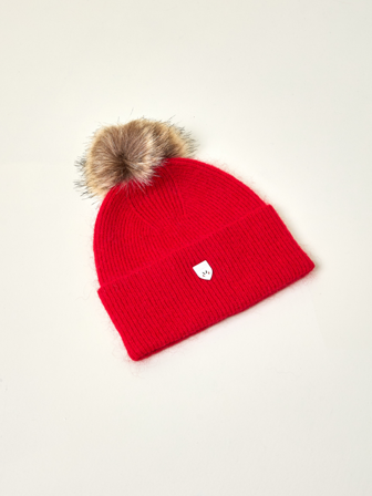 Jean Paul Femme - Winter lue - Dame - Rød - Tilbehør - ONESIZE