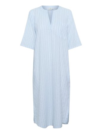 Kasara Kaftan Dress Blue Kaffe