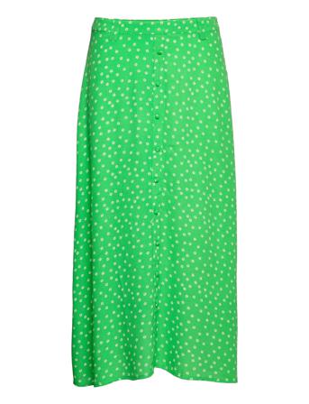 Jessica Print Skirt Green Modström