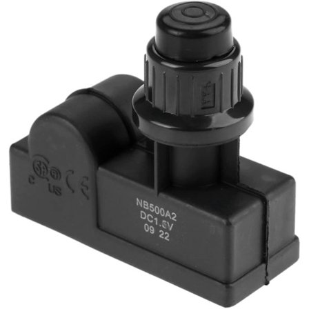 Universal gnistgenerator, 2-polet trykknapp elektronisk tenner Aa-batteritenner erstatning for Charbroil gassgrillmodeller