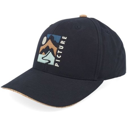 Picture - Svart adjustable Keps - Wakopa Black Adjustable @ Hatstore