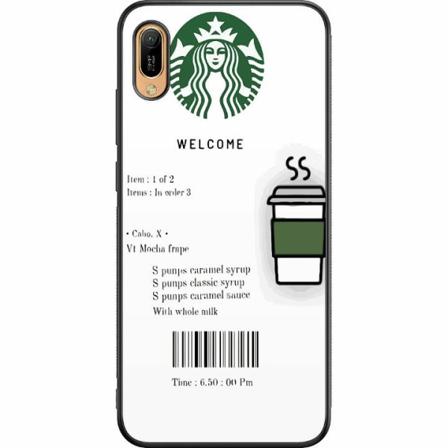 Huawei Y6 (2019) Svart Skal Welcome