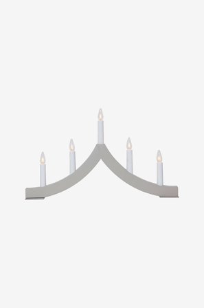 Star Trading - Lysestage Pagod 27 cm - Beige - Adventslysestager - Fra Homeroom