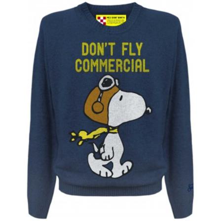 MC2 Saint Barth, Heron Light Snoopy FLY 61 Blauw, Heren, Maat:L