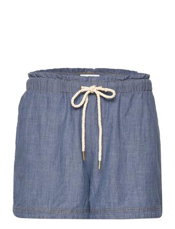 Shorts Magda Chambray Blue Lindex