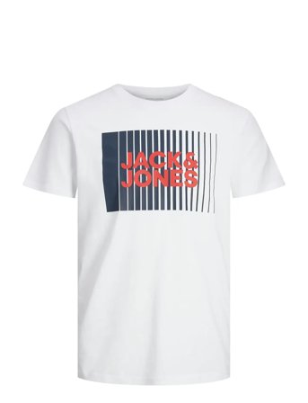 Jack & Jones | Jjecorp Logo Tee Play Ss O-Neck Noos Jnr | 176