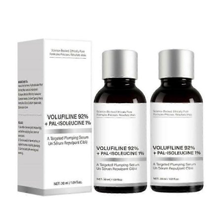 1-5x Volufiline 92% + Pal-Isoleucine 1% Uppfyllande Vattenfritt Serum, Volufiline Serum, Ansiktsvård för Volymförlust, Hudelasticitet, 30ml