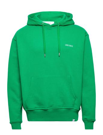 Diego Hoodie Hoodie Trøje Grøn Les Deux