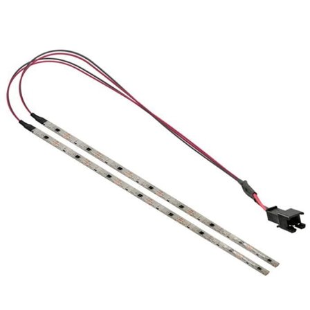 Lyslist LED-bar för Zero 10, 9 och 8X Installationsdäck Zero Svart