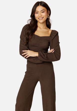 BUBBLEROOM Becky structure top Brown Klær