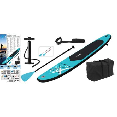 Xq Max Sup-bräda 285 Cm Uppblåsbar Blå Och Svart Multifärg