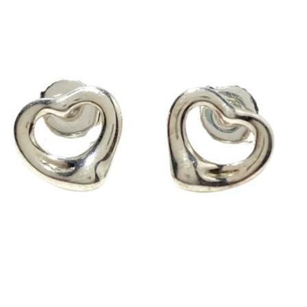 Tiffany & Co. Pre-owned Pre-owned Silver earrings , Grijs , Dames , Maat: ONE Size
