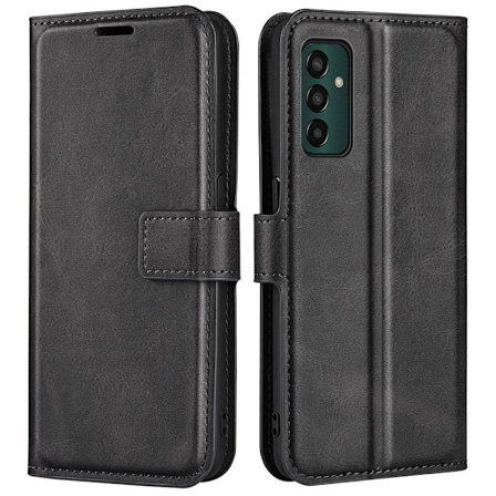 Lompakko Nahkakotelo For Samsung Galaxy M13 4g - Musta