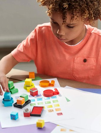Learning Resources Numberblocks Stampoline Park Stamp Activity Set - Multi/patterned - ONE SIZE