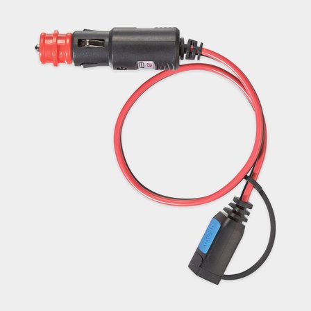 Wtyczka 12V do gniazda zapalniczki do ładowarki IP65, z bezpiecznikiem - Jachtowa