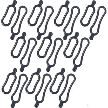 20 stk. cykel gummibånd, faste cykel silikonebånd, cykel gummibånd