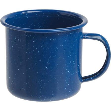12 Ounce Enamelware Kaffeekrus (Blå)
