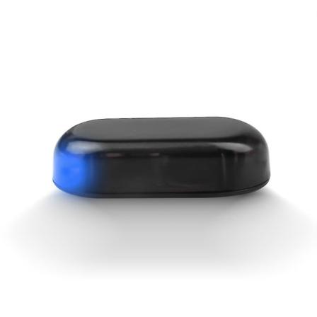 Blinksensor for bil - Solcelledrevet anti-tyveri blinkende alarmlys Blue