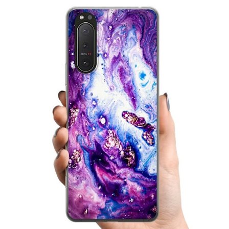Kompatibelt Mobilskal till Sony Sony Xperia 5 II Galaxy Marble