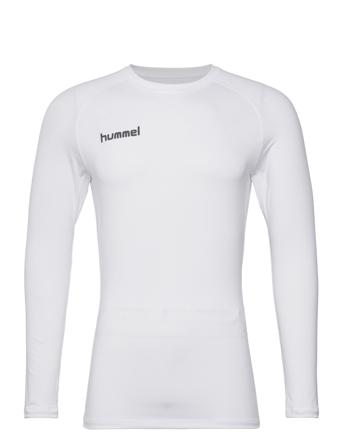Hml First Performance Jersey L/S Sport T-shirts Long-sleeved White Hummel