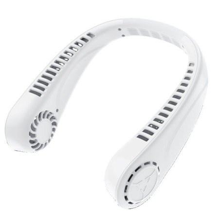 Kannettava kaulatuuletin, siivetön kaulatuuletin, sisä- ja ulkokäyttöön, ladattava