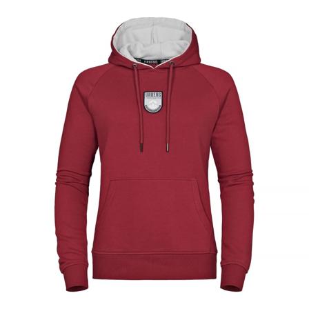 Urberg Logo Hood Women's Women long-sleeved sweaters Red S