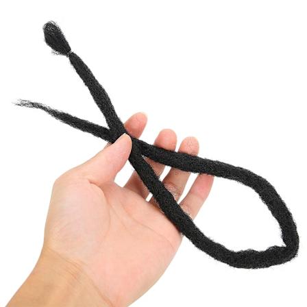 5 stk Syntetiske Hårparykker Mote Cosplay Dansfest Lang Dreadlocks Parykk Svart