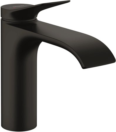 Hansgrohe Vivenis 110 Tvättställsblandare utan bottenventil Svart, Badrum