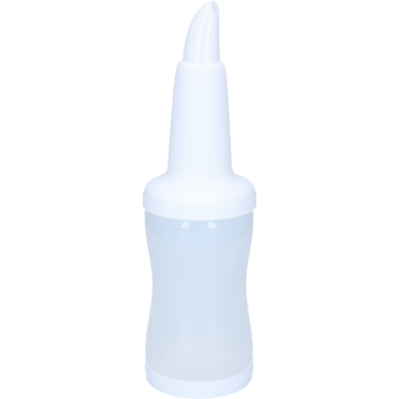 JUICEFLASKE FREEPOUR HVIT 1L