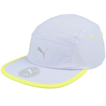 Puma - Grå 5panel Keps - Essential Running Cap Blue 5-Panel @ Hatstore