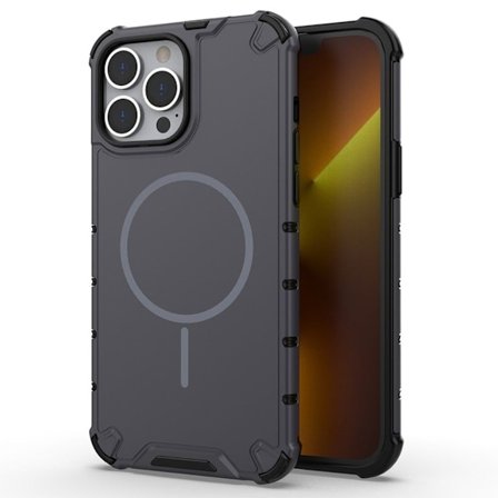 iPhone 14 Pro MagSafe Case Shockproof - Gray