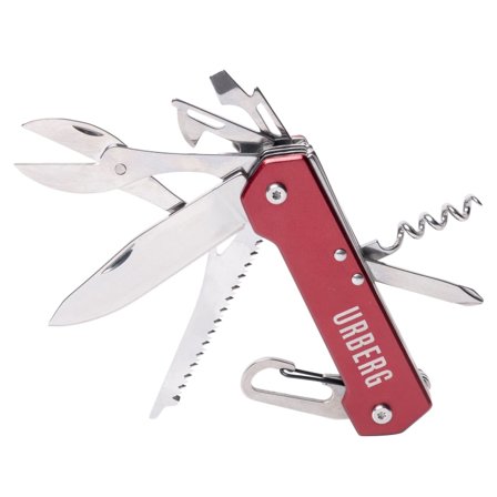 Urberg Multi Function Knife multi-tools Red OneSize