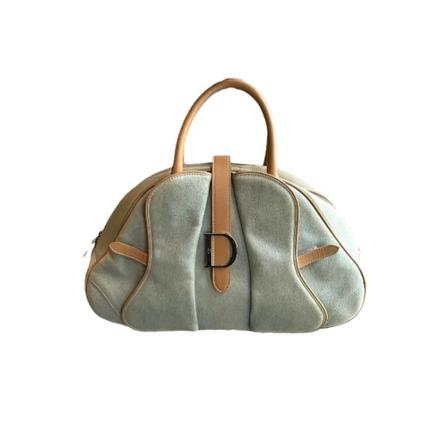 Dior Vintage, Pre-owned Handbag Blauw, Dames, Maat:ONE Size