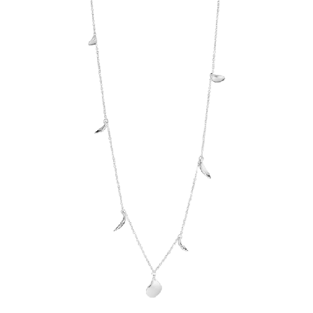 Drakenberg Sjölin Violet full necklace Halsband Dam Silver ONESIZE