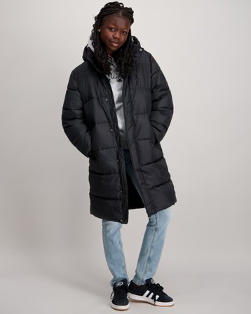 Tommy Hilfiger ESSENTIAL PADDED PARKA Sort Jakker Pige - Kids Brand Store