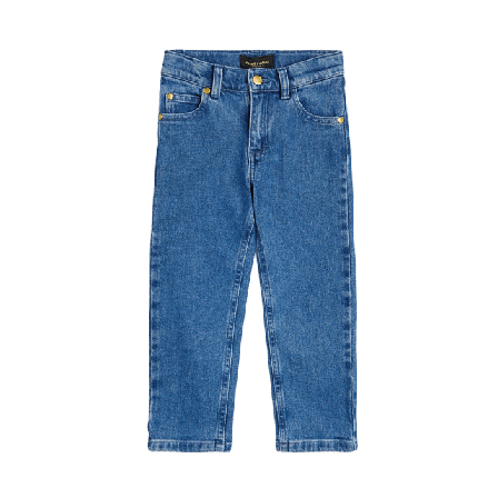 Mini Rodini Raka Jeans Byxor Unisex Blå 92/98