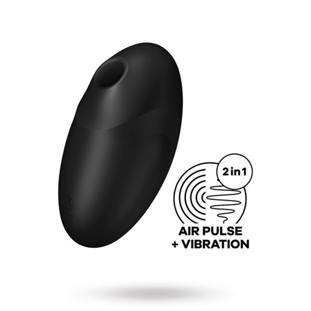 VULVA LOVER 3 KLITORISKIIHOTIN MUSTA - Satisfyer